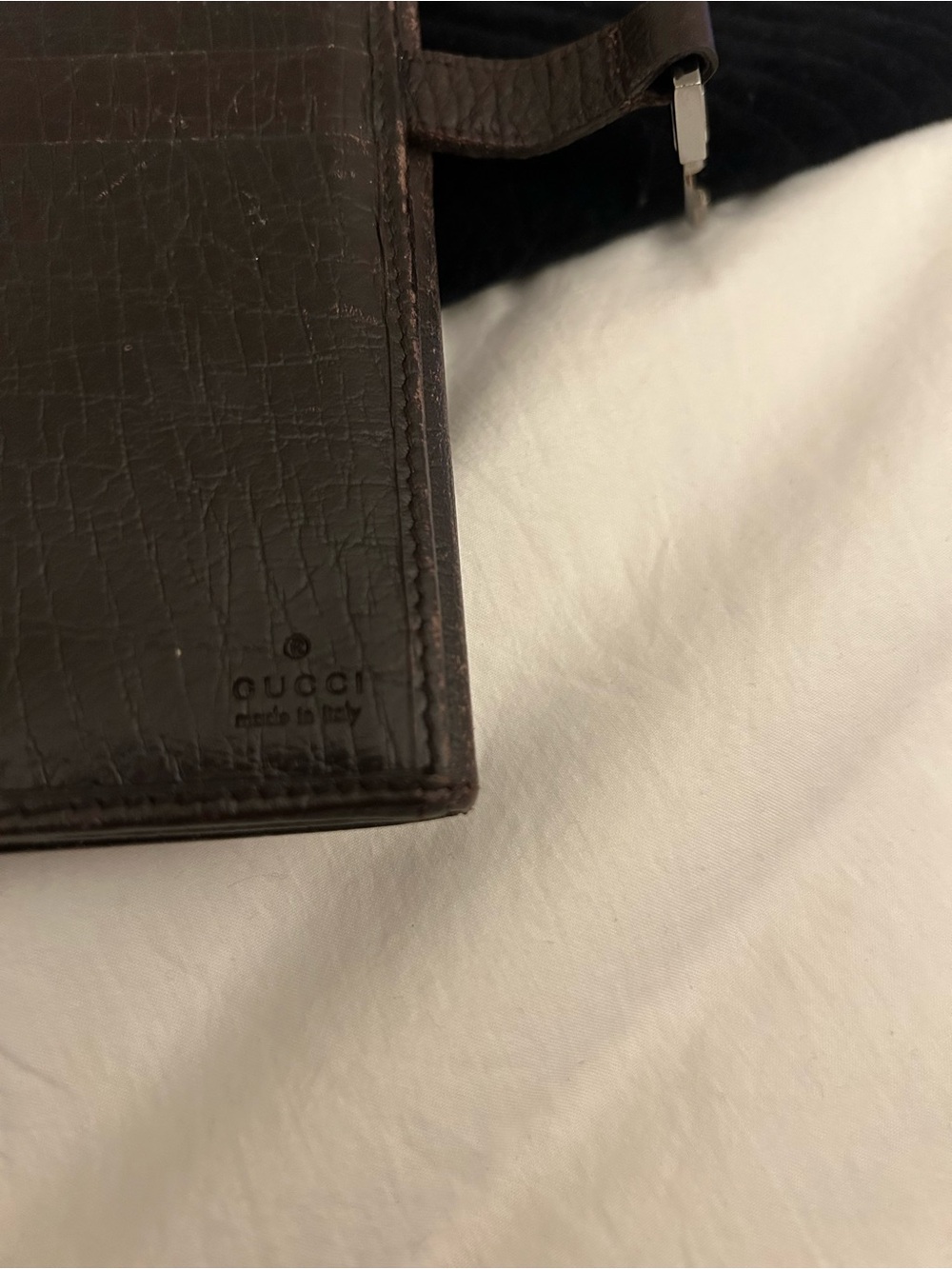 Gucci Brown GG Canvas Wallet with Green and Red Web Stripe - Picture 6 of 10